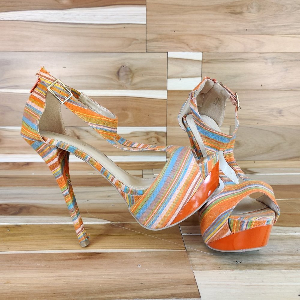 fun colored high heel